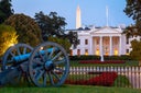 Cannon, The White House, Washington DC, America