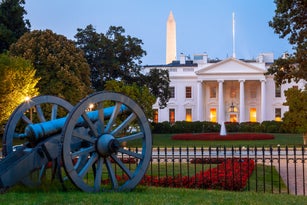 Cannon, The White House, Washington DC, America