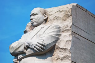 Martin Luther King, Jr memorial monument in Washington, DC