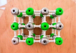 Ionic compounds consisting of cations and salt anions.