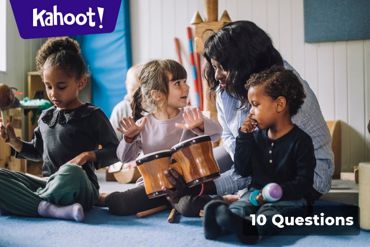 Preschool lesson plans Review - Kahoot! Quiz