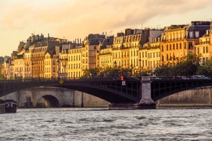 View of Pont de Sully at Dusk