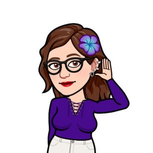 Teacher cupping hand to eat listening