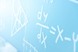 handwriting Physics equations sign