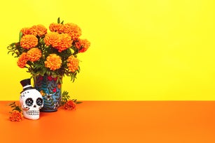 Day of the dead, Dia De Los Muertos Celebration Background