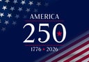 America 250 poster. Vector