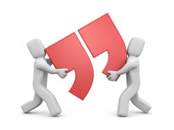 People carrying quote