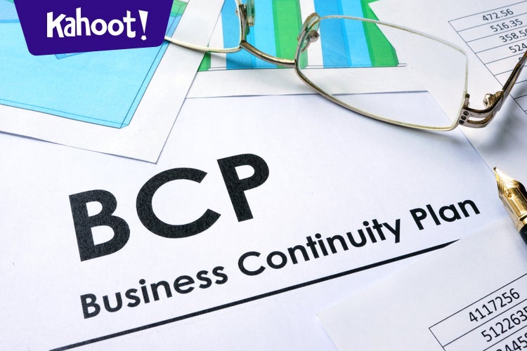 BIA, BCP & BCDR - Kahoot! Quiz