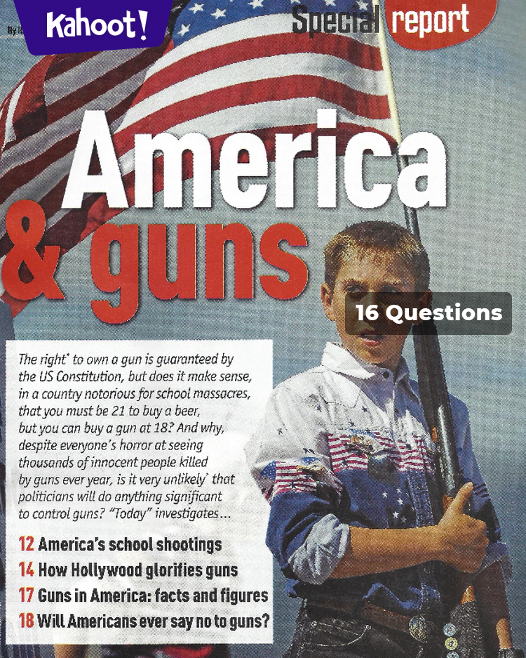 MYTHS and FACTS on America and Guns - Kahoot! Quiz