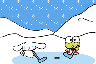 Cinnamoroll and Kerokerokeroppi