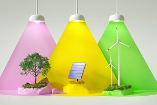 Sustainable energy lights