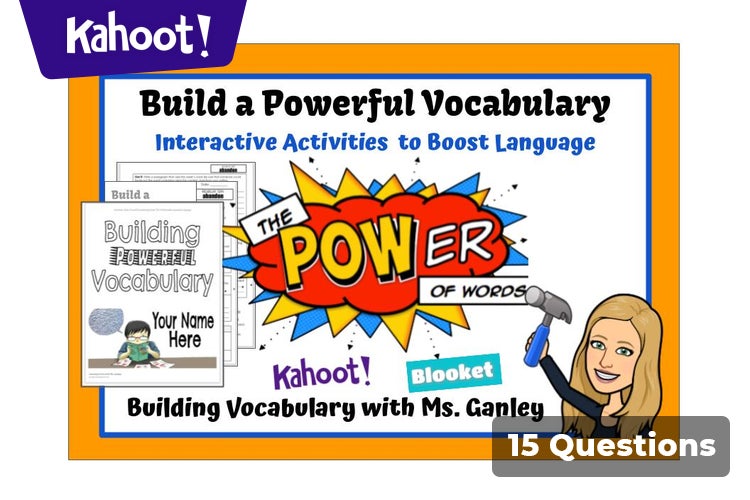 Week #1 Vocabulary - Outschool Build a Powerful Vocabulary - Kahoot! Quiz
