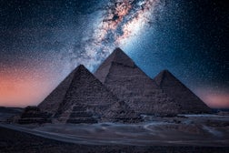 The Pyramids of Giza in Egypt