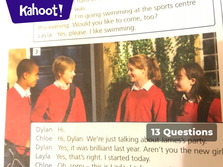 Kids Layla S New Friends Project 3 Kahoot Quiz