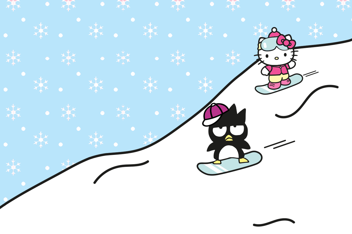 Ordering Snowboard Scores with Hello Kitty And Friends - Kahoot! Quiz