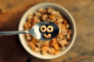 Smiling cereal
