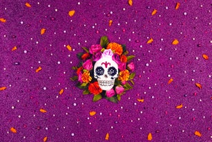 Day of the dead, Dia De Los Muertos Celebration Background