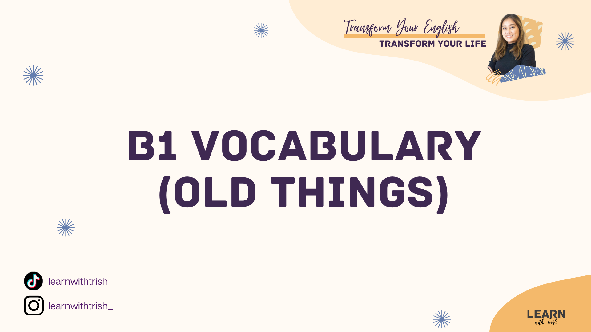 Vocabulary Review (old things) - Kahoot! Quiz