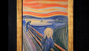 Edvard Munch's The Scream Goes On Display Ahead Of Auction