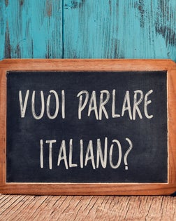 question do you want to speak Italian in Italian