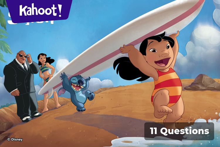 Disney Stitch: vocabulário de verão - Kahoot! Quiz