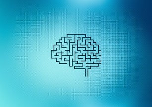 Maze brain on screen