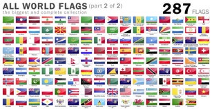 All World Flags - 287 items - part 2 of 2