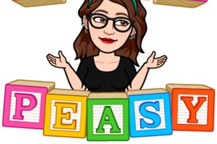 Teacher with easy peasy