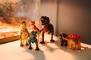 Plastic dinosaurus toys